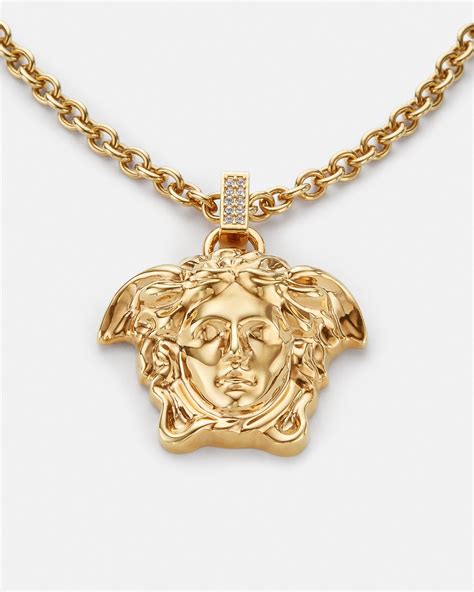 doblone collana versace|collana a catena versace.